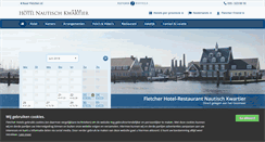 Desktop Screenshot of hotelnautischkwartier.nl